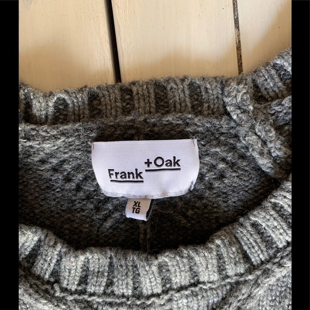 Frank & Oak Cable Knit Sweater - Picture 7 of 7